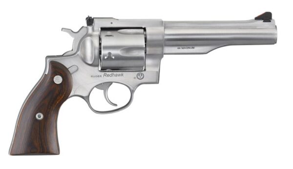 Ruger Redhawk Stainless .44 Mag 5.5" Barrel 6-Rounds Wood Grips