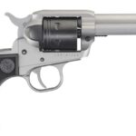 Ruger Wrangler Single-Action Revolver Silver .22 LR 4.62" Barrel 6-Rounds