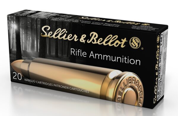 Sellier and Bellot Centerfire Rifle Brass 6.8 SPC 110-Grain 20-Rounds FMJ