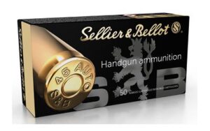 Sellier & Bellot 45 ACP 230 Grain Jacketed Hollow Point 50 Round Box