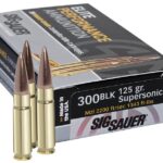 Sig Sauer Elite Match Grade Brass .300 AAC Blackout 125-Grain 20-Rounds OTM