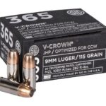 Sig Sauer 365 Elite V-Crown 9mm JHP 115 Gr