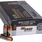 Sig Sauer Elite V-Crown 9mm 124-Grain 50-Rounds JHP