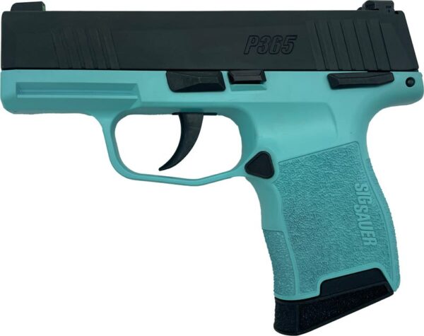 Sig Sauer P365 Tiffany Blue 9mm 3.1" Barrel 10-Rounds X-Ray3 Sights GrabAGun Exclusive