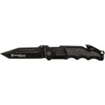 Smith & Wesson M&P Border Guard Folding Knife 4.4" Plain Clip Point Tanto Blade