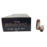 Speer Gold Dot CCI 40 S&W 50-Rounds 180 Grain Jacketed Hollow Point