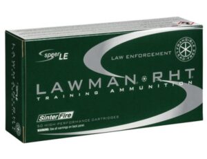 Speer Lawman Brass 9mm 100-Grain 50-Rounds Frangible