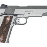 Springfield Garrison 1911 9mm 5" Barrel 9-Rounds Combat Sights Wood Grips Stainless