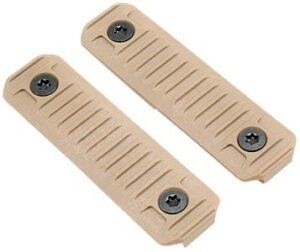 Strike Industries M-LOK Cable Management Cover Long FDE 2-Pack