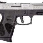 Taurus G2C Pistol Black/Stainless 9mm 3.2" Barrel 12-Rounds Includes 2 Magazines