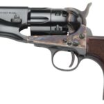 Taylors and Co 1860 Army Snub Nose .44 3" Barrel 6-Rounds Walnut Grips