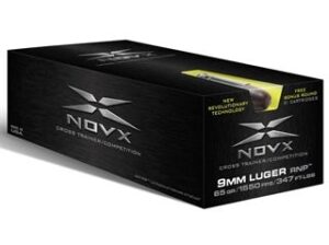 NovX Crosstrainer 9mm Luger +P 65 Grain RNP 51 Round Box