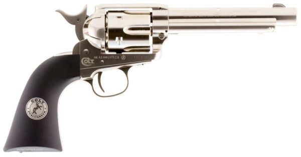 Umarex Colt Peacemaker Airgun Nickel .177 5" Barrel 6-Rounds