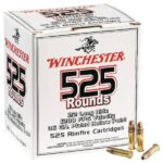 Winchester USA Brass .22 LR 36-Grain 525-Rounds CPHP