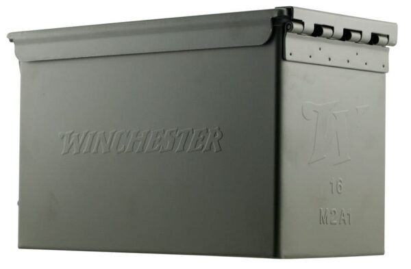 Winchester US Military 9mm NATO 1000 Round Ammo Can 124 Grain FMJ