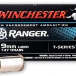 Winchester Ranger One Nickel Plated Brass 147-Grain 500-Rounds BT