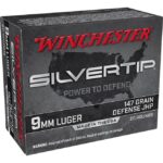 Winchester Silvertip 9mm 147-Grain 20-Rounds Hollow Point