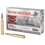 Winchester Super-X Power Point Brass .270 Win 150-Grain 20-Rounds PP