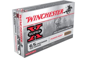 Winchester Super-X Rifle Ammo 6.5 Creedmoor 129-Grain 20-Rounds