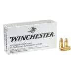 Winchester USA Brass 9x21mm IMI 124-Grain 50-Rounds FMJ - Not 9mm Luger (9x19)