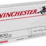 Winchester USA Brass .300 AAC Blackout 147-Grain 20-Rounds FMJ