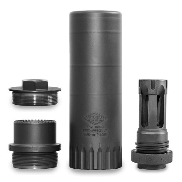 Yankee Hill Machine Company TURBO K 5.56 1/2-28 QD Flash Hider