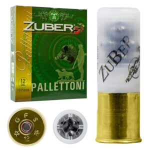 Zuber Premium Buckshot Clear 12 GA 00 Buck 10-Rounds 2.75"