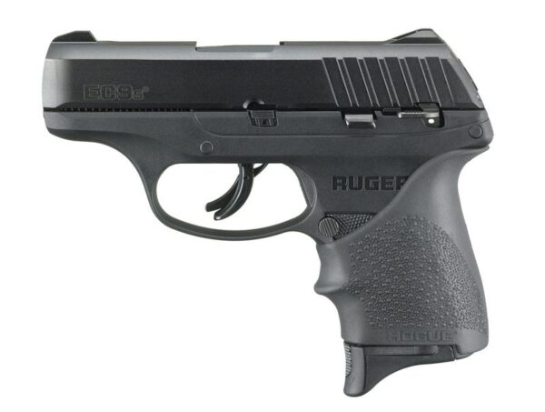 Ruger EC9s 9mm 3.12" Barrel 7-Rounds Hogue HandALL Grip