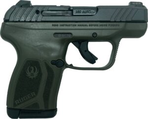 Ruger LCP Max OD Green .380 ACP 2.75" Barrel 10-Rounds Tritium Front Sight