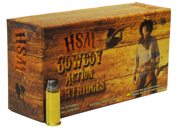 HSM/Hunting Shack Cowboy Action Brass .44 S&W Spl 240-Grain 50-Rounds SWC