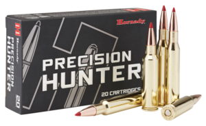 Hornady Precision Hunter 7mm Rem Mag 162-Grain 20-Rounds ELD-X