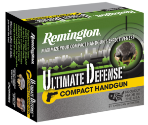 Remington Ultimate Defense Nickel Plated Brass .45 ACP 230 Grain 20-Rounds BJHP