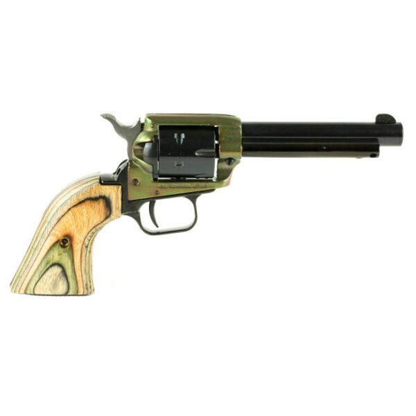 Heritage Firearms Rough Rider .22 LR/.22 WMR 4.75" Barrel 6-Rounds Camo Laminate Grips