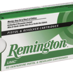 Remington UMC Brass 9mm 115-Grain 50-Rounds JHP