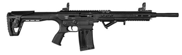 Landor Arms AR-Shotgun Black 12 GA 18.5" Barrel 5-Rounds