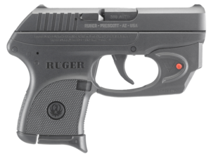 Ruger LCP .380 ACP 2.75" Barrel 6-Rounds with Viridian E-Series Red Laser