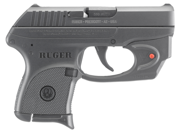 Ruger LCP .380 ACP 2.75" Barrel 6-Rounds with Viridian E-Series Red Laser