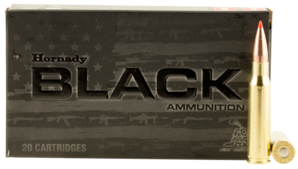 Hornady Black Brass .308 Win 168-Grain 20-Rounds A-Max