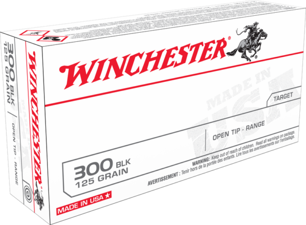 Winchester USA White Box .300 AAC Blackout 125 Grain 20-Rounds OTR