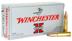 Winchester Super-X Brass 7.62 X 39 123-Grain 20-Rounds PSP