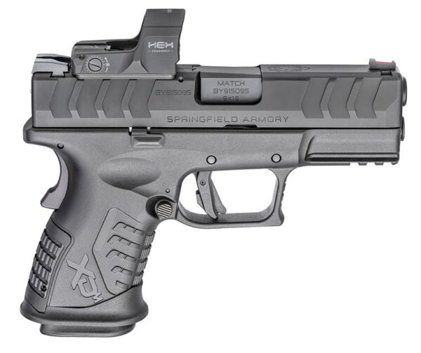 Springfield Armory XD-M Elite Compact OSP 9mm 3.8" Barrel 14-Rounds Hex Dragonfly