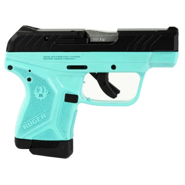 Ruger LCP II .22LR Turquoise Frame 2.50" Barrel 10-Rounds MS