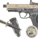 Smith and Wesson M&P M2.0 OR Kit FDE 9mm 4.6" Barrel 17-Rounds Crimson Trace Red Dot