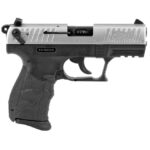 Walther P22Q Nickel .22 LR 3.42" Barrel 10-Rounds MS