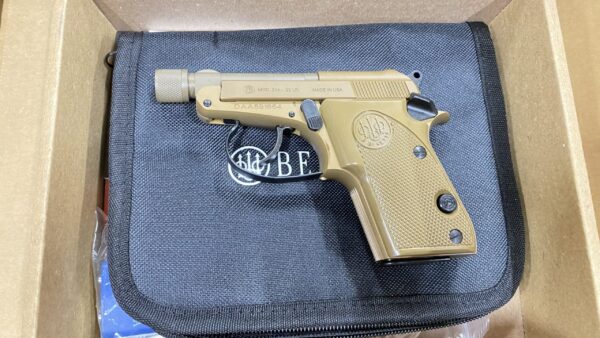 Beretta 21A Bobcat FDE 22 LR 7 rd Threaded Barrel J212126