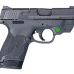 Smith & Wesson M&P 9mm Crimson Trace Green Laser Thumb Safety 11901