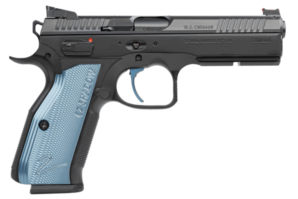 CZ 75 Shadow 2 Blue Single Action Only 9mm 91245