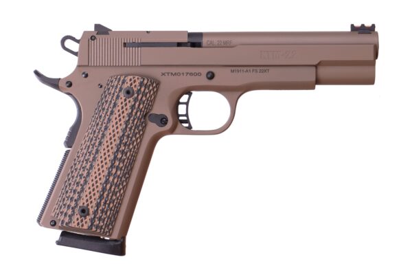 Rock Island Armory XT22 22 Mag 1911 FDE 5" Barrel 56786