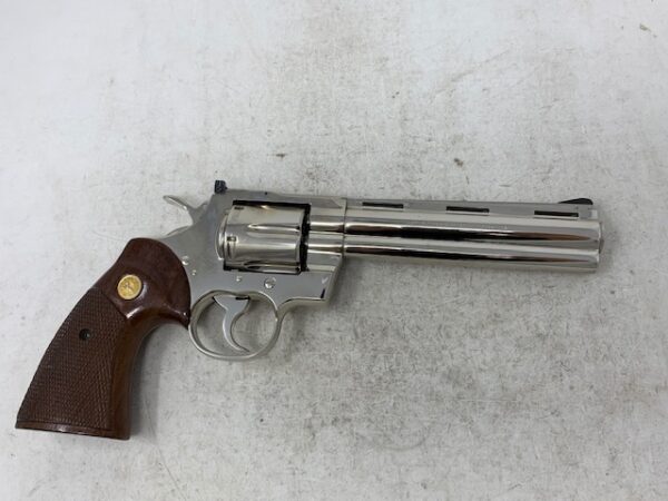 Colt Python Bright Nickel 6" 357 Mag 1969