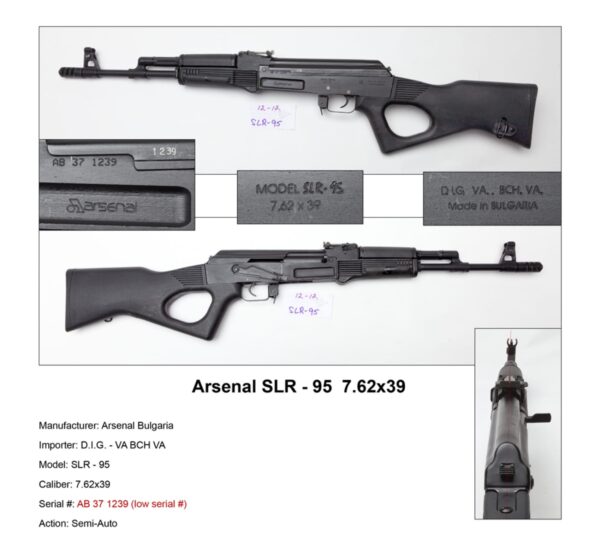 Arsenal SLR  95 7.62x39